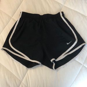 Black and White Nike Shorts